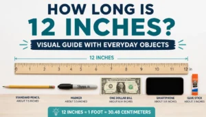 How Long Is 12 Inches? Visual Guide with Everyday Objects