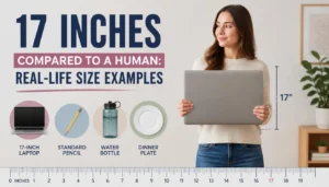 17 Inches Compared to a Human: Real-Life Size Examples