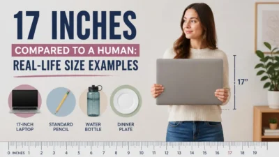 17 Inches Compared to a Human: Real-Life Size Examples