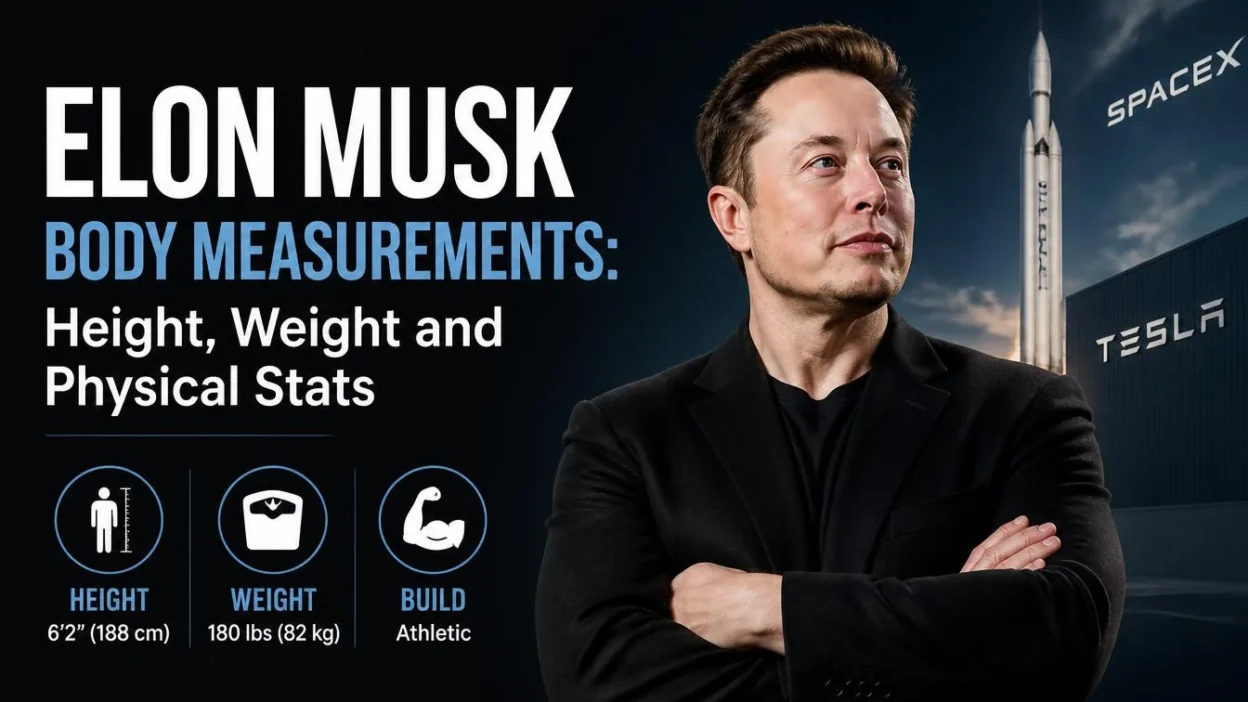 Elon Musk Body Measurements: Height, Weight and Physical Stats
