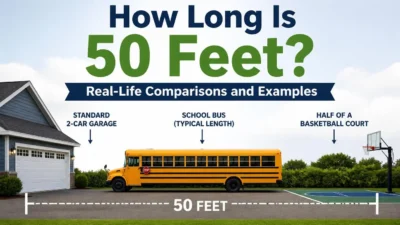 How Long Is 50 Feet? Real-Life Comparisons and Examples