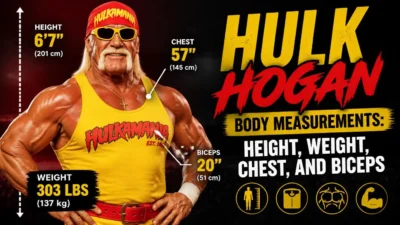 Hulk Hogan Body Measurements: Height, Weight, Chest, and Biceps