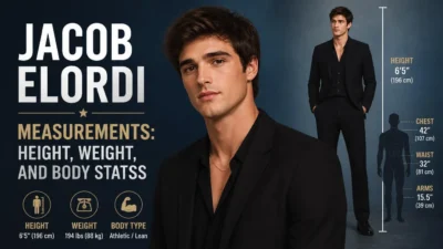 Jacob Elordi Measurements: Height, Weight, and Body Stats