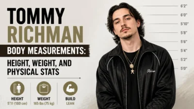 Tommy Richman Body Measurements: Height, Weight, and Physical Stats